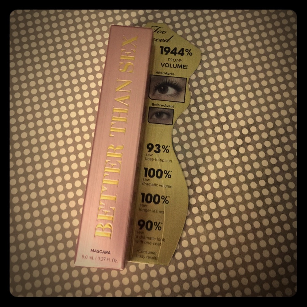 Too Faced Better Than sex Mascara full size